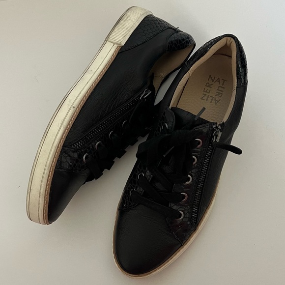 Naturalizer Jenni Black Sneaker Sz 9 - Picture 6 of 8
